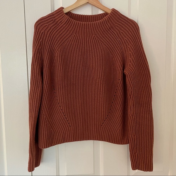 Athleta Sweaters - Athleta Cotton & Recycled Polyester Crewneck Sweater